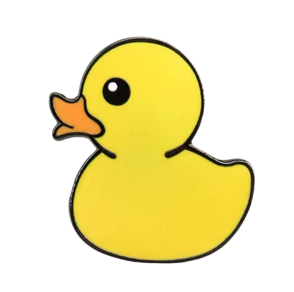 pins canard jaune