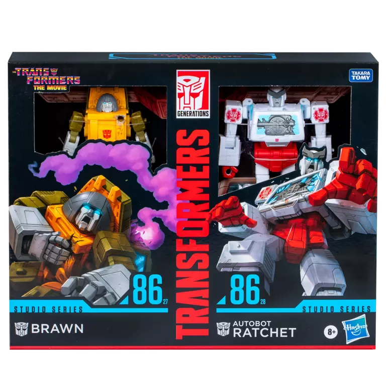 Transformers Studio Series Deluxe Brawn &amp; Autobot Ratchet Pack