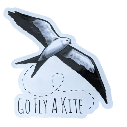 Go Fly a Kite Sticker