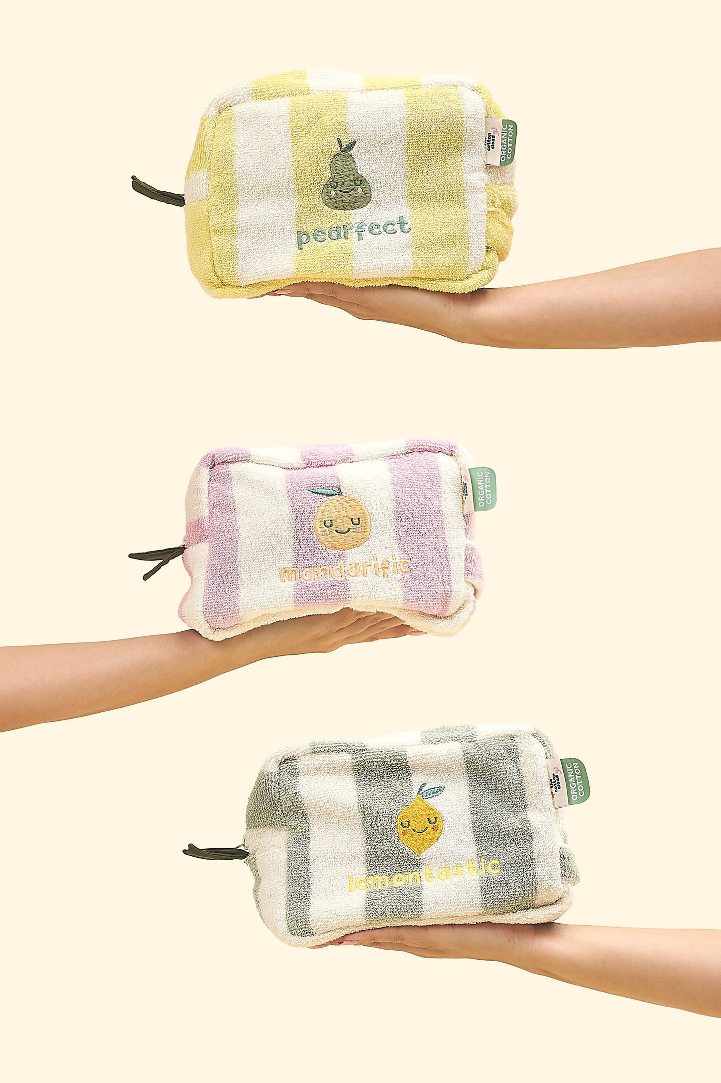 Lola Lemon Sponge Wash Bag