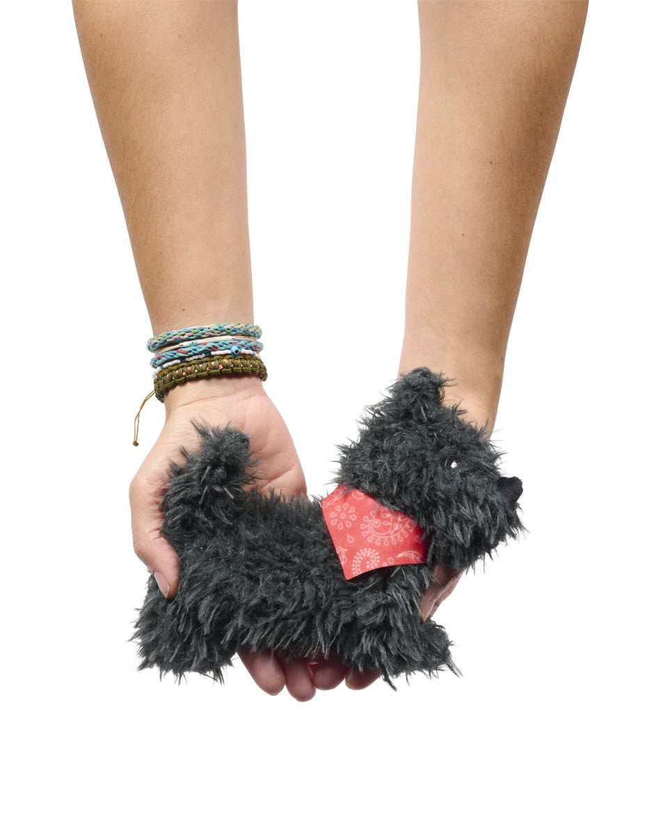 Fluffy Scottie Keychain