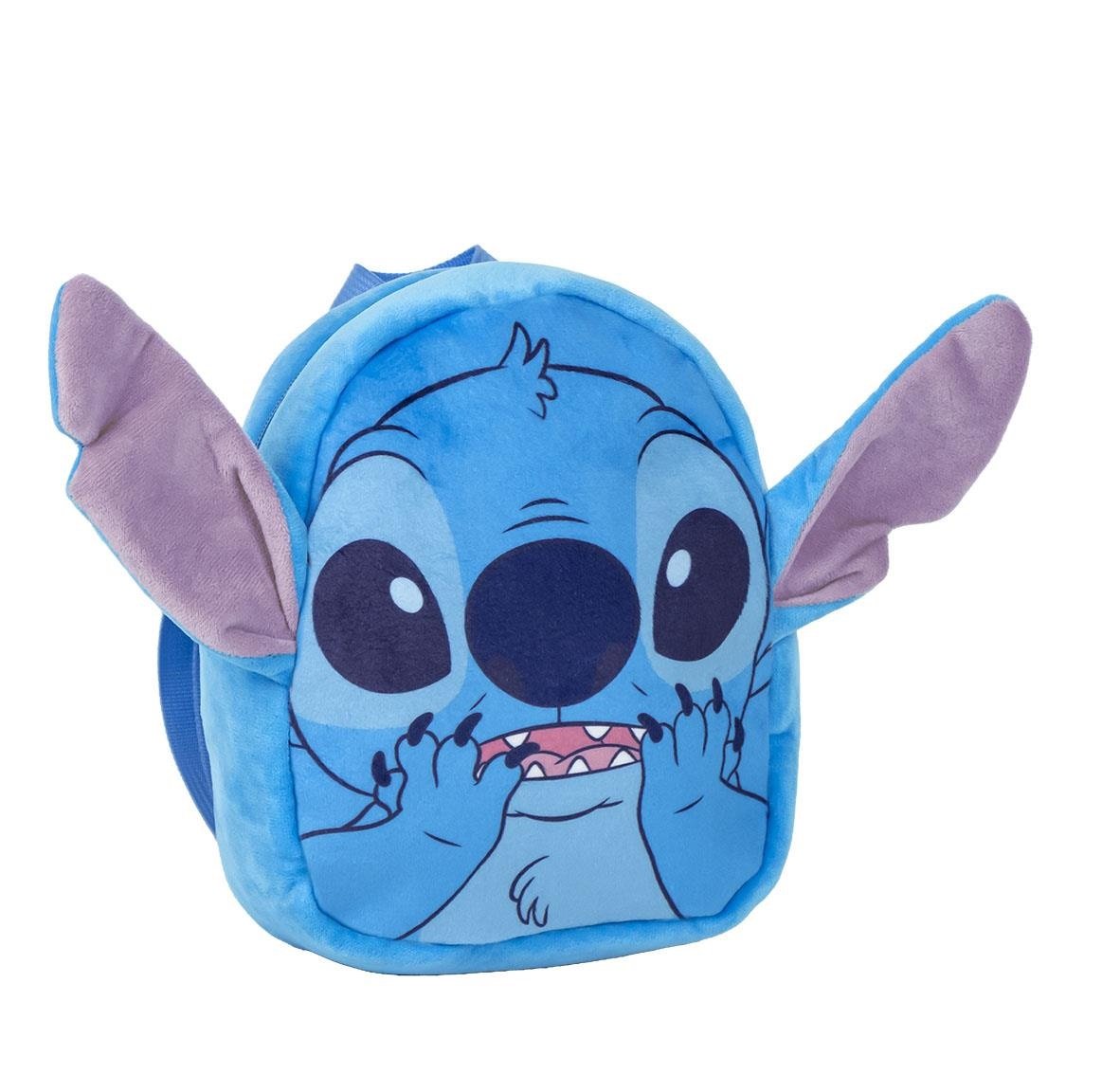 STITCH & ANGEL Sac à Dos Peluche Enfant 22x18x8cm