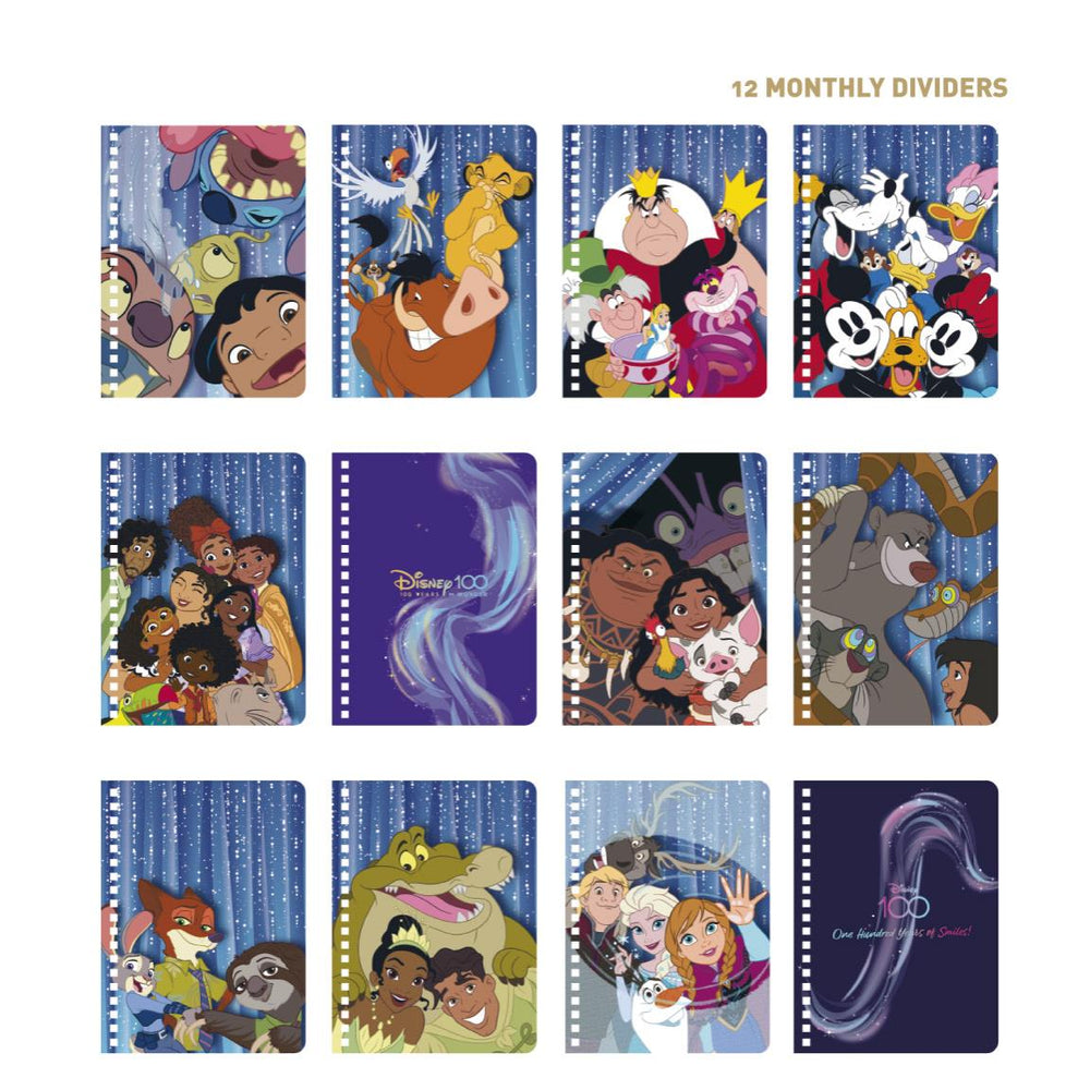 Disney weekplanner - Zonder datums + tabbladen + stickers