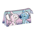 STITCH & ANGEL - Dreifaches Federmäppchen
