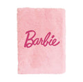 BARBIE - Premium notitieboekje van imitatiebont - A5-formaat