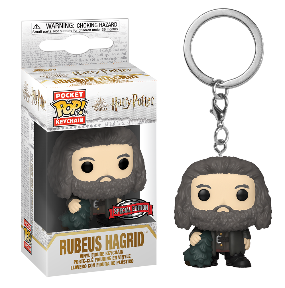 Pop! Sleutelhanger Hagrid