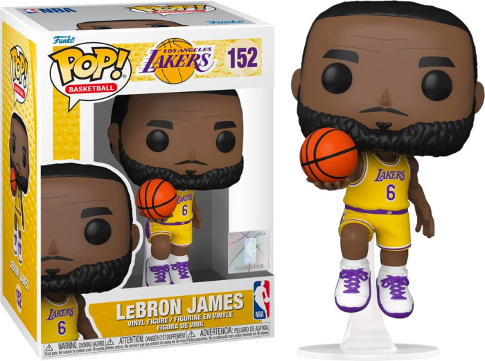 Pop! LeBron James