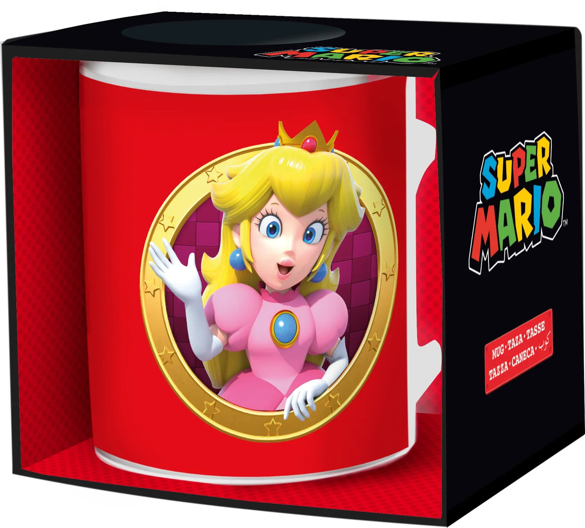 Super Mario Mug - Peach &amp; Yoshi - PRE-ORDER*