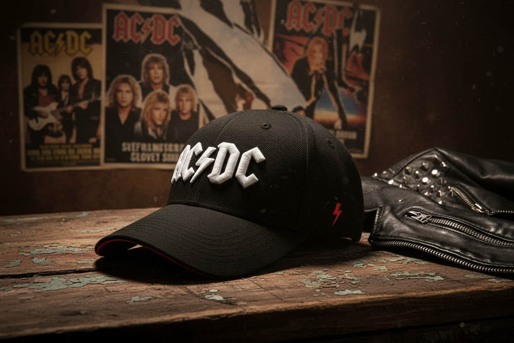AC/DC - Plug Me In - "Washed" baseballpet