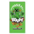 Minecraft strandhanddoek - Creeper