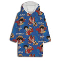 One Piece Kinderponcho Sweatshirt - Luffy