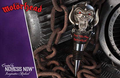 Motörhead Bottle Stopper - Warpig 