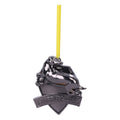 Harry Potter kerstdecoratie - Hufflepuff-embleem (zilver)