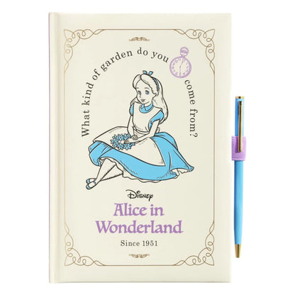 Carnet de note avec Stylo Alice au Pays des Merveilles