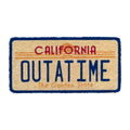Back to the Future Doormat - Plaque