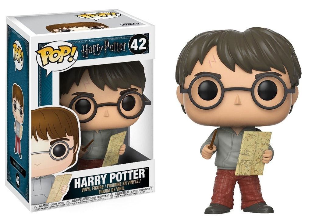 Harry Potter with Marauder's Map