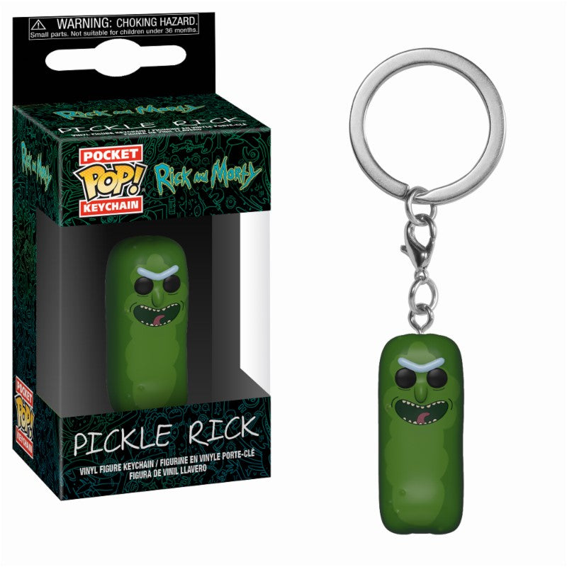 Pop! Sleutelhanger Pickle Rick 