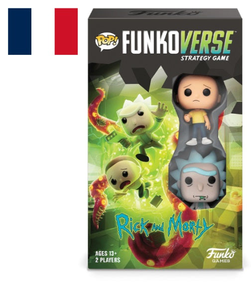 rick et morty funkoverse 100 2 pack expandalone funko