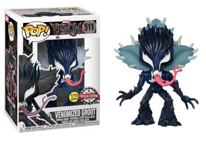 Pop! Venom Groot (Glow) (SE)