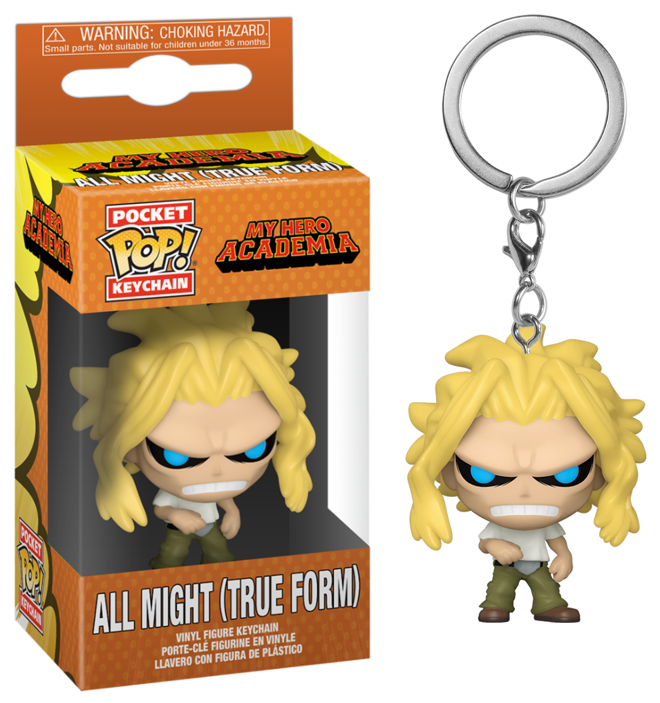 Pop! Sleutelhanger All Might (Ware Vorm) 