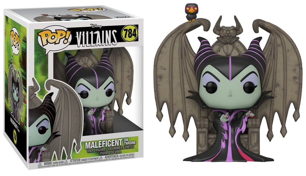 Pop! Deluxe Maleficent op troon