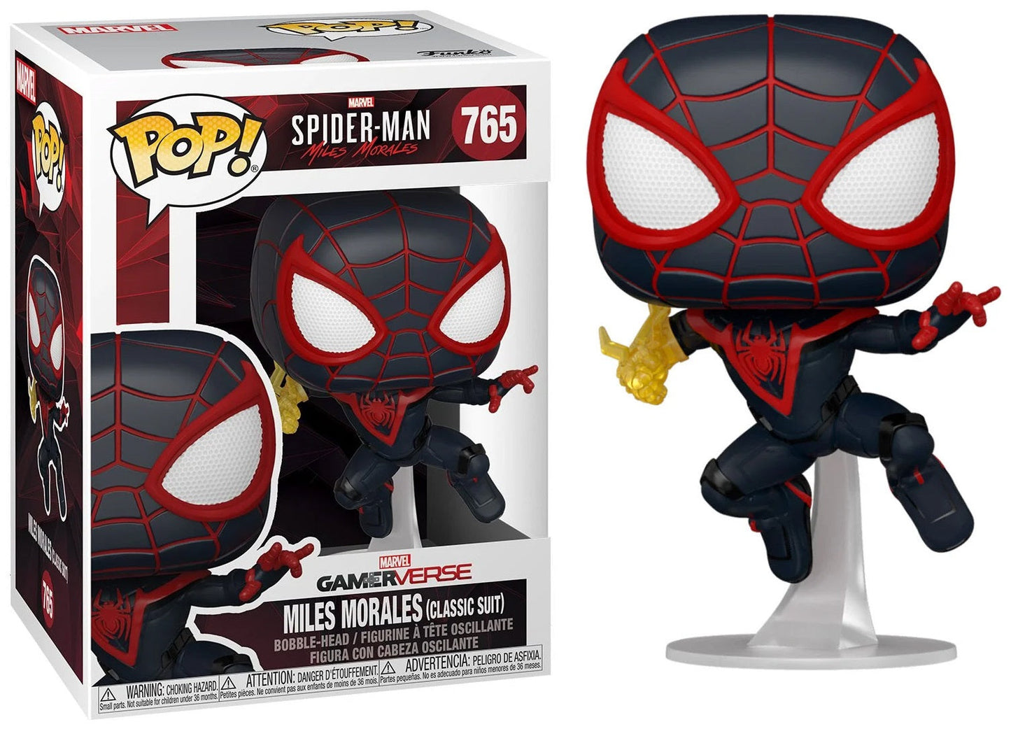 pop miles morales classic suit 765