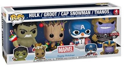 Marvel Happy Holiday 4-pack (SE)