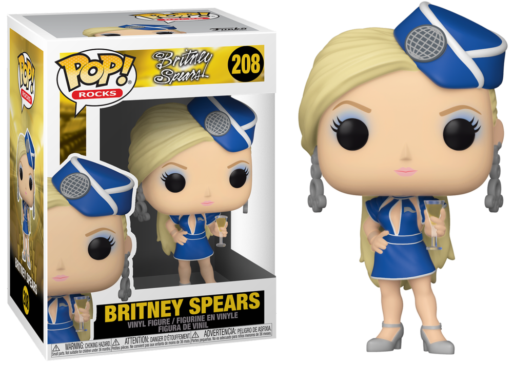 Pop! Britney Spears als stewardess