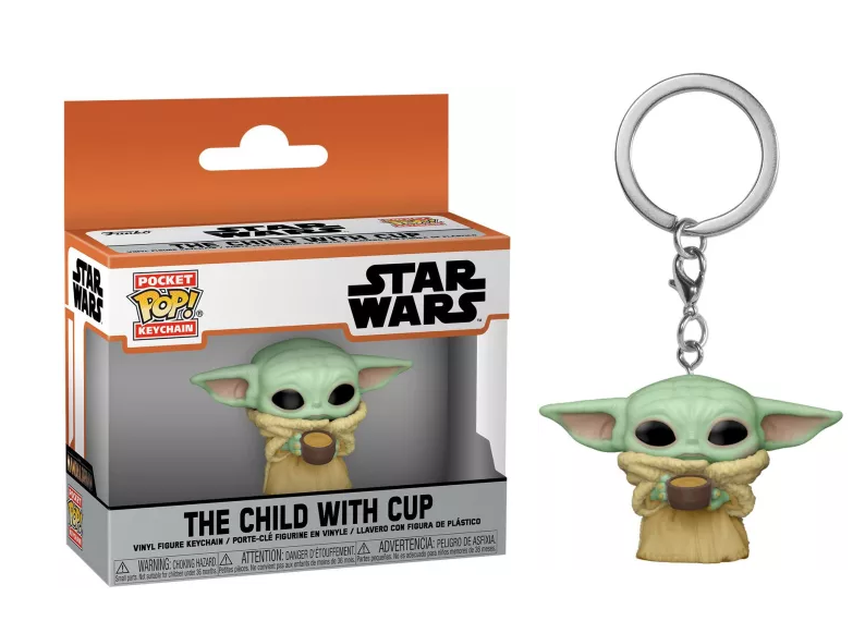 Pop! Sleutelhanger Het Kind met Bekertje