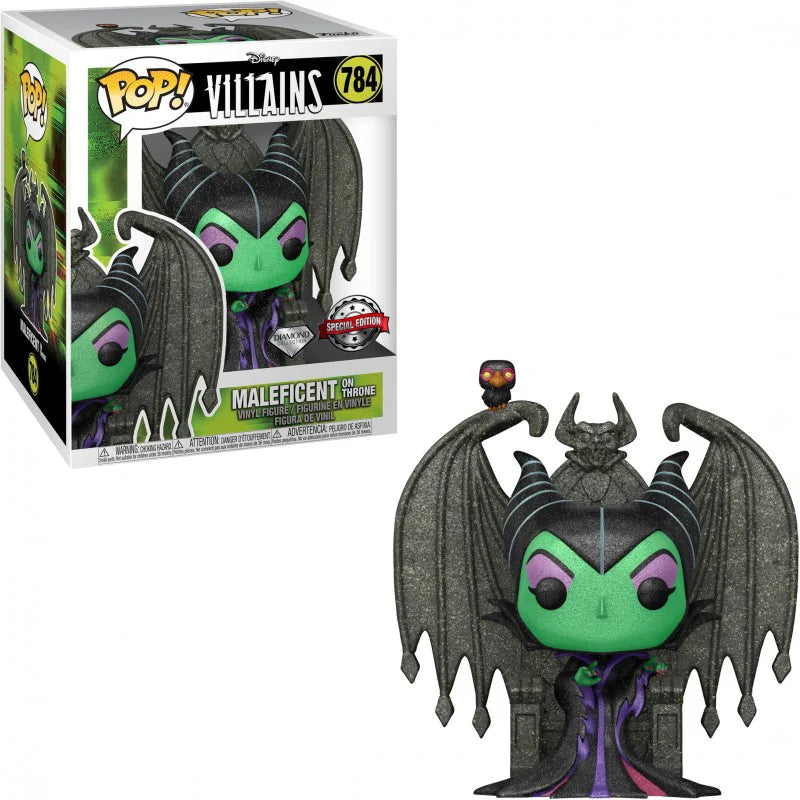 Pop! Deluxe Maleficent op Troon (Diamant)