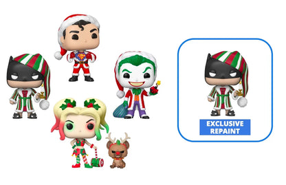Super Heroes DC Holiday 4 PACK (SE) 