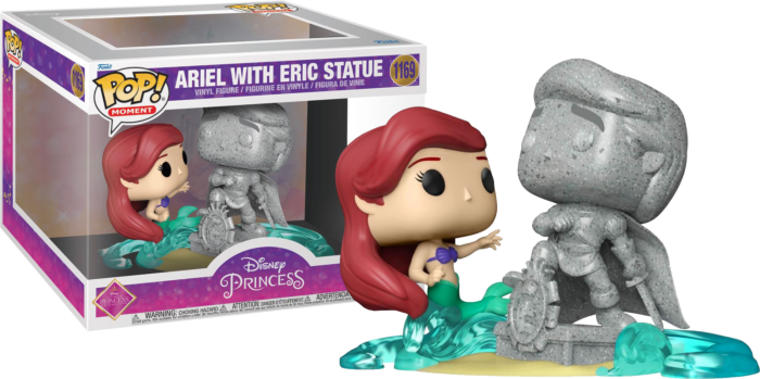 Pop! Ariel Moment with Eric as Statue 
