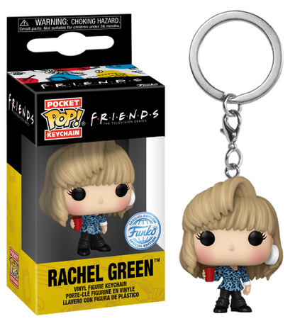 FRIENDS Pocket Pop Keychains 80's Hair Rachel