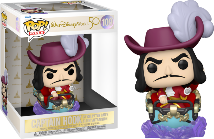 Pop! Rides Captain Hook in the Flight of Peter Pan 