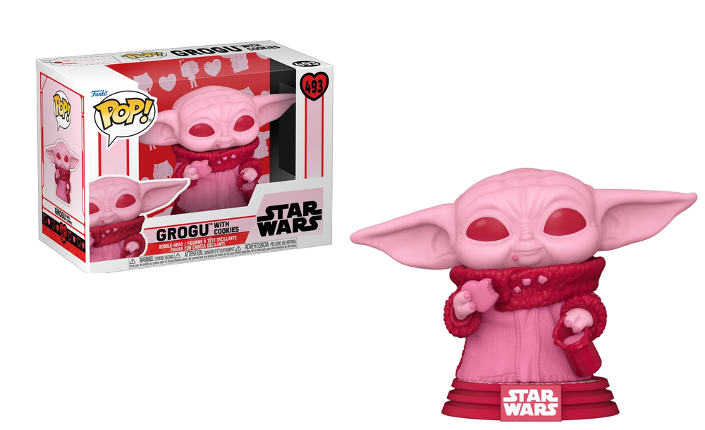 Pop! Grogu avec Cookies (Valentines)