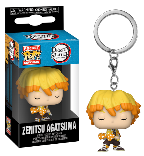 Knal! Sleutelhanger Zenitsu Agatsuma 