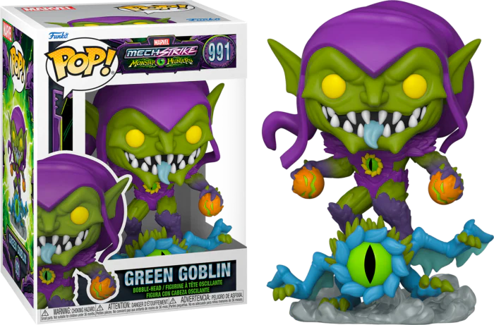 marvel monster hunters pop green goblin