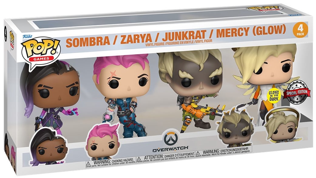 Pop! Overwatch 4-pack