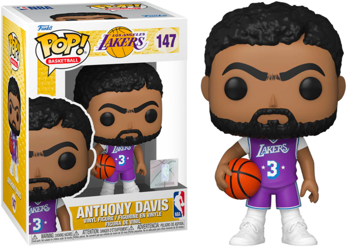 Pop! 21-22 NBA City Edition Anthony Davis