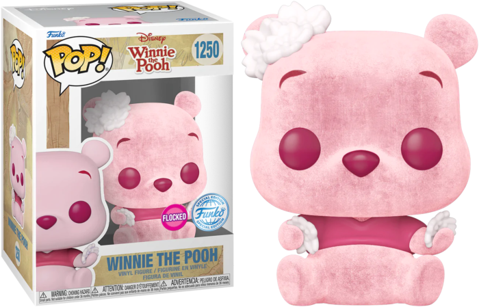 Pop! Winnie l’Ourson Fleurs de Cerisier (Flocked)