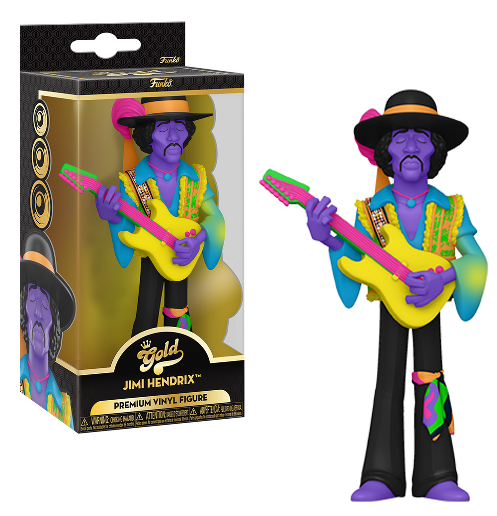 Jimi Hendrix (Black Light) - Gouden beeldje 