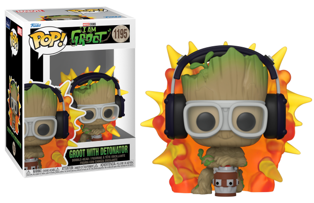 pop groot with detonator 1195