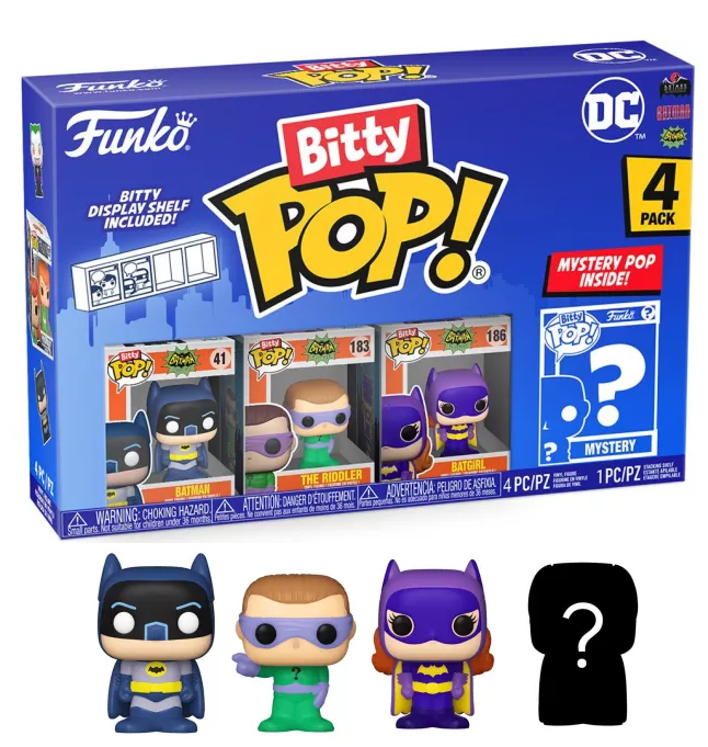 bitty pop dc comics 4 pack series 4