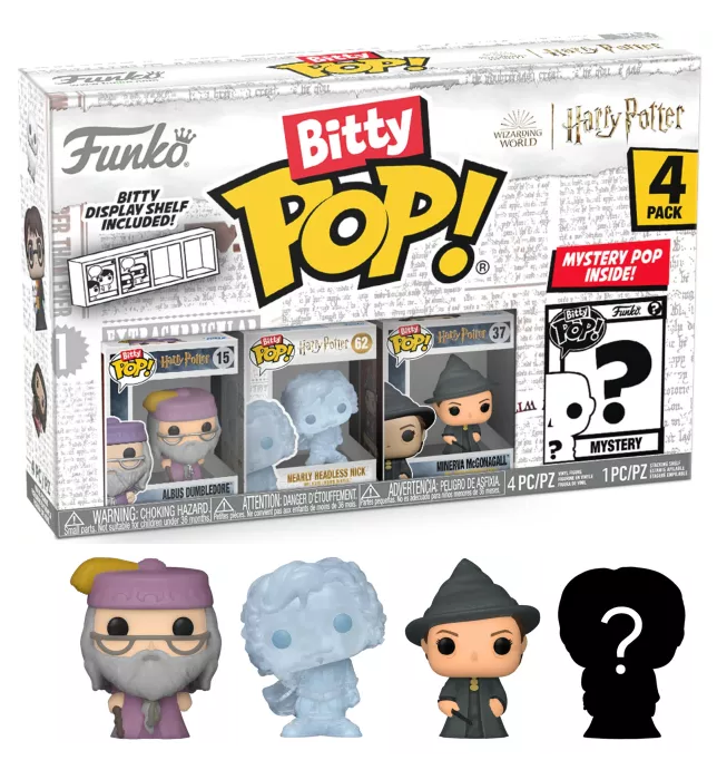 bitty pop harry potter 4 pack series 3