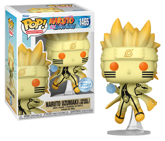 NARUTO-POP Animation N°1465 -Naruto "Kurama link mode" avec Chase (GW)