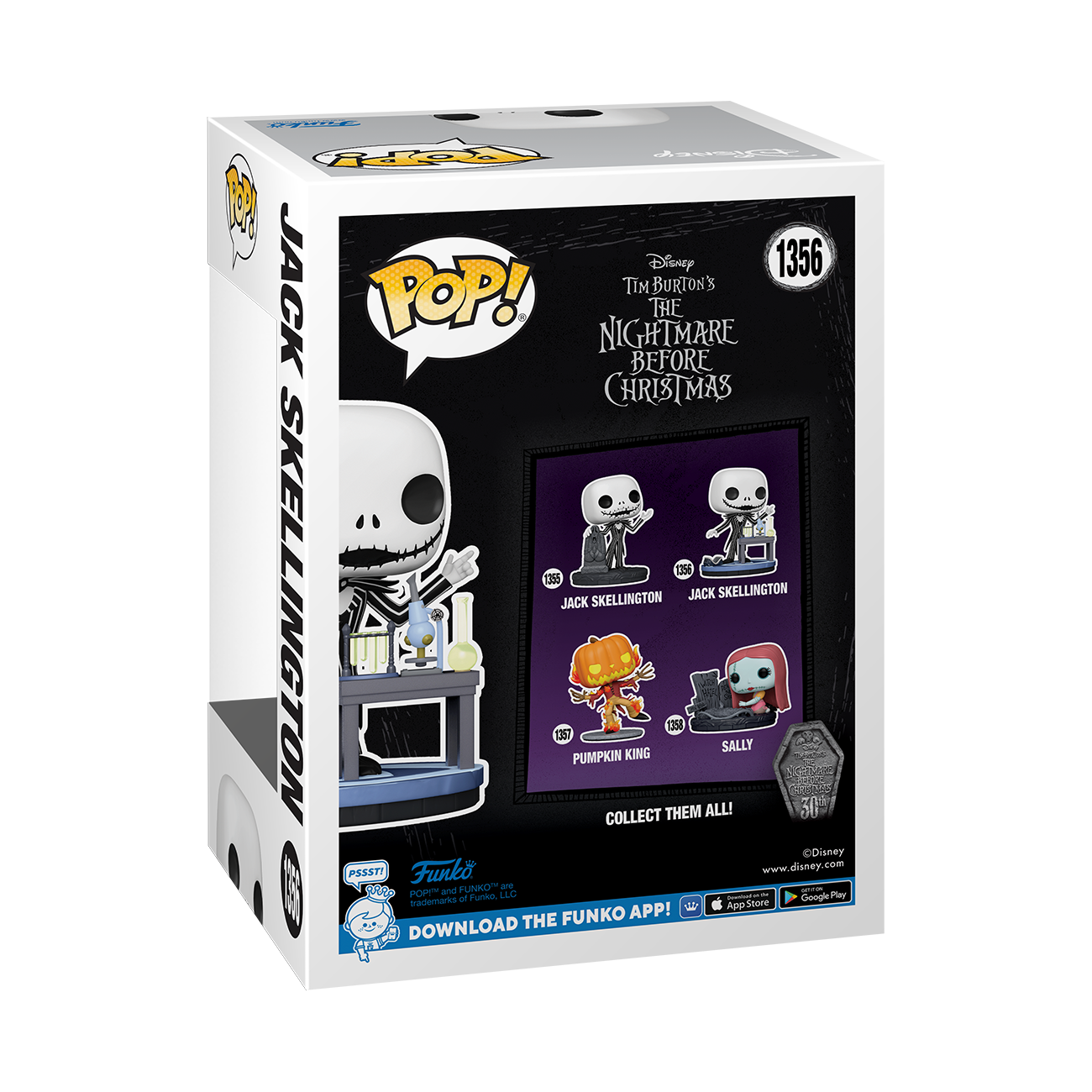 pop jack skellington in laboratory 1356
