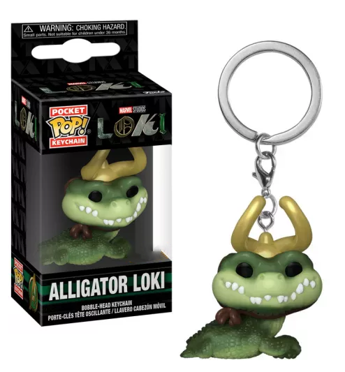 Pop! Sleutelhanger Alligator Loki