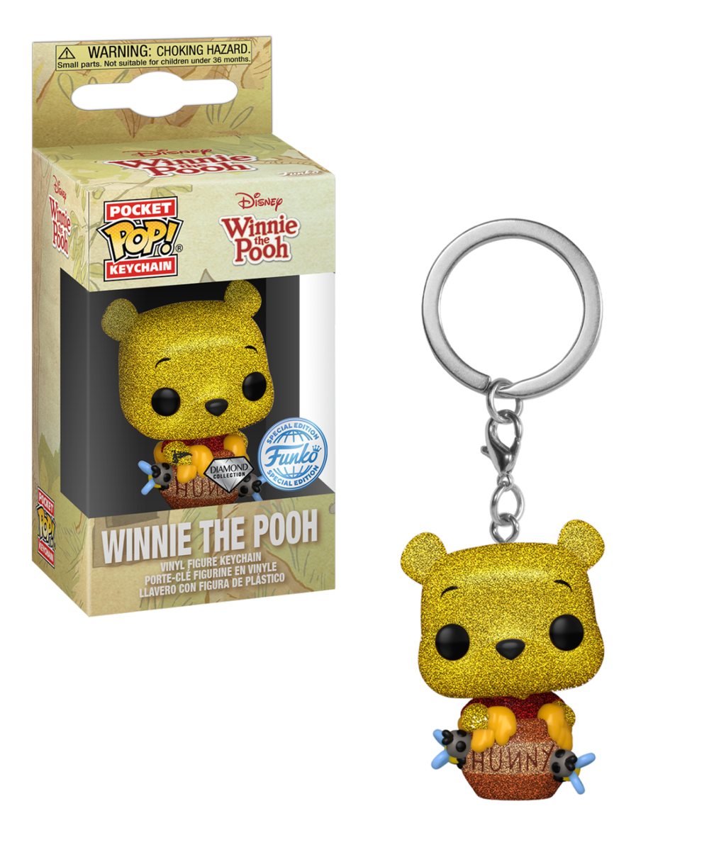 Pop! Schlüsselanhänger Winnie Puuh (Diamant) (SE)