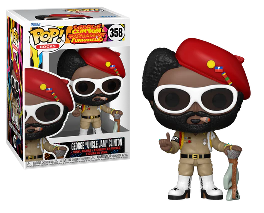 Pop! George “Uncle Jam” Clinton