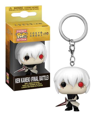 TOKYO GHOUL RE Pocket Pop Keychains Ken Kaneki (Dernière Bataille)